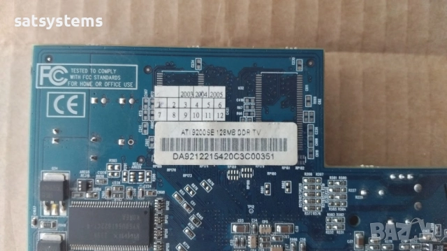 Видео карта ATi Radeon Manli 9200 SE 128MB DDR 64bit AGP, снимка 9 - Видеокарти - 51629431