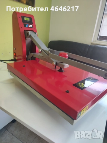 Термотрансферна преса за тениски и dtf, снимка 5 - Друга електроника - 52521334