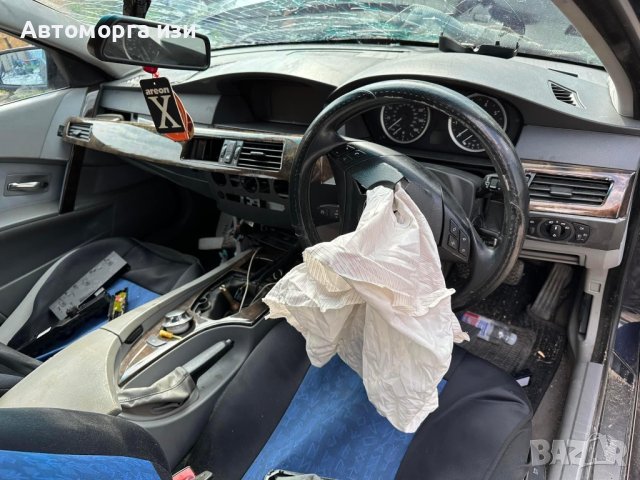 БМВ Е60 520 I бензин 2004 г само на части  , снимка 6 - Части - 43416590