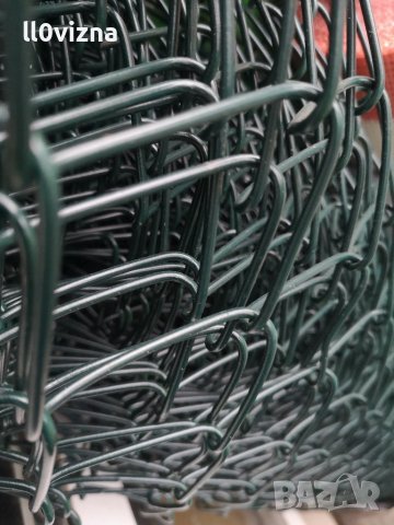 ПОЦИНКОВАНА ОГРАДНА МРЕЖА С ПВЦ, снимка 2 - Огради и мрежи - 39256030