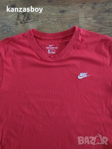 NIKE M NSW CLUB - страхотна мъжка тениска КАТО НОВА, снимка 7 - Тениски - 40075459