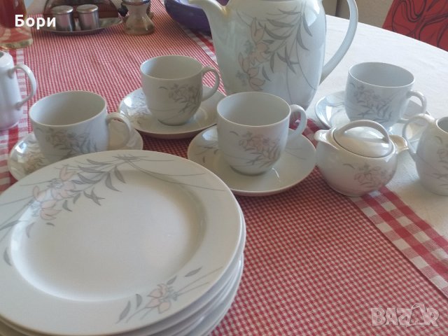 Баварски порцелан 17 части, снимка 14 - Сервизи - 32885107