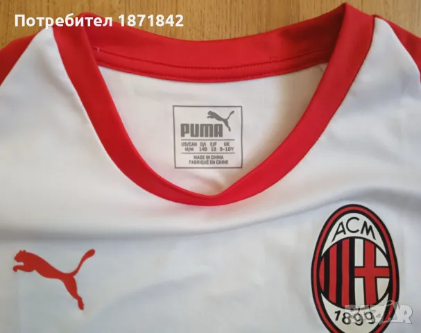 Детска тениска Милан, снимка 2 - Футбол - 49604333