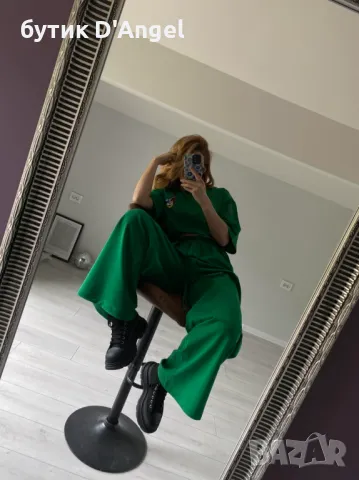 Панталон с широк крачол, снимка 2 - Панталони - 49438620