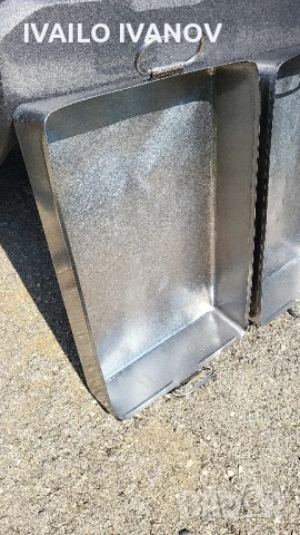 Тави 2броя на Хром Силистра дебела неръждавеика 2мм алпака , снимка 2 - Съдове за готвене - 50623727