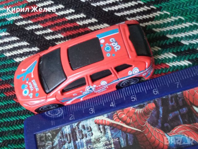 Количка стара метална 43484, снимка 6 - Колекции - 44138611