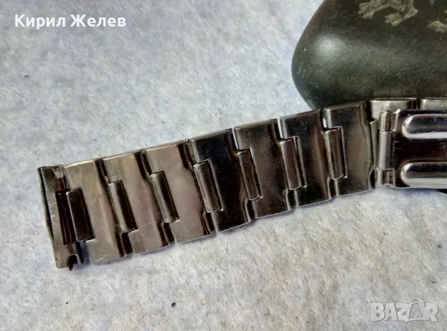 СТАРА ВЕРИЖКА от НЕРЪЖДАЕМА СТОМАНА с МАРКИРОВКИ За РЪЧЕН МЪЖКИ ЧАСОВНИК 49846, снимка 7 - Каишки за часовници - 48694966