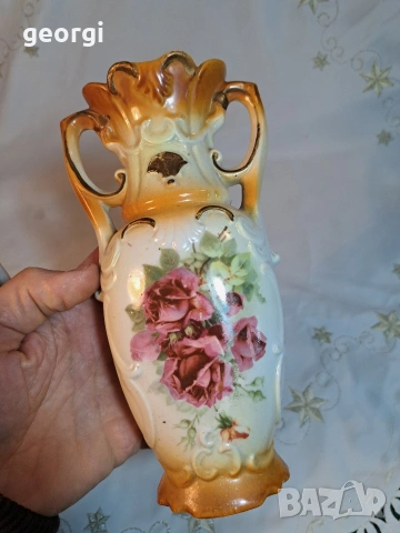 Стара порцеланова ваза 34/1, снимка 4 - Декорация за дома - 53565475