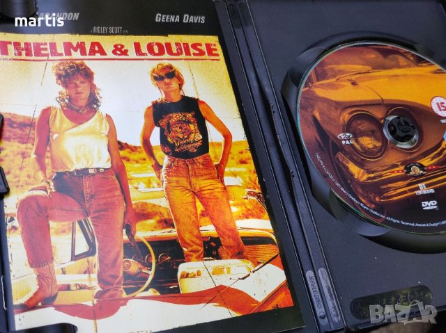 Thelma & Louise DVD , снимка 2 - DVD филми - 36824052