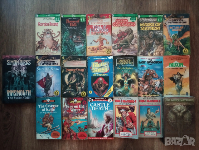 Книги-Игри на Английски Език - Fighting Fantasy(Битки Безброй) и други