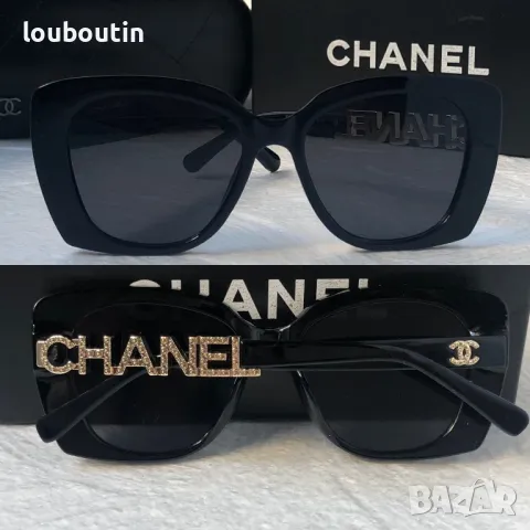 CH 2024 дамски слънчеви очила котка бели черни, снимка 1