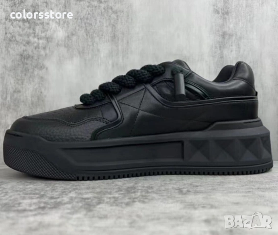 Черни маратонки Valentino/BR122n, снимка 4 - Маратонки - 53348409