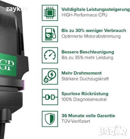 Чип тунинг на Midi Plug  за V70 (BW, 24) 2.5 T FlexiFuel 170 KW 231 HP 2007 нататък, снимка 4 - Части - 53024733
