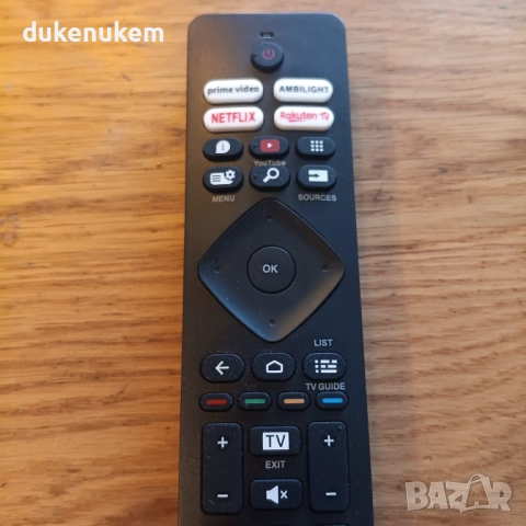 Универсално дистанционно за Philips TV с Ambilight бутон, LED, OLED и 4K UHD, снимка 9 - Дистанционни - 53042432