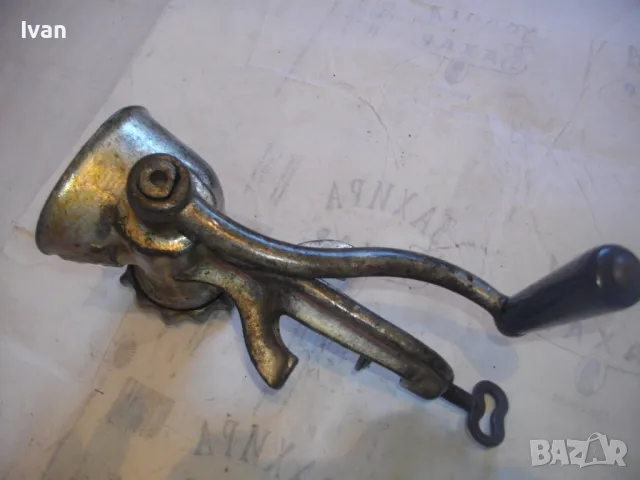 1973г. РУСКА СССР СОЦ РЕТРО ВИНТИДЖ РЪЧНА МЕСОМЕЛАЧКА РАЗМЕР №5 ПОЧТИ НОВА МАСИВНА, снимка 18 - Други инструменти - 48062465