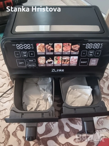 Еър-фрайър ZLINKE 2200w.