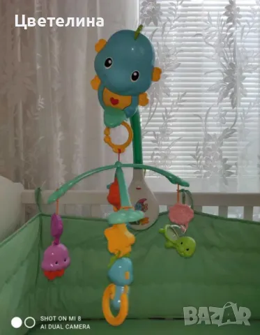 Въртележки за легло фишър прайс , снимка 2 - Бебешки легла и матраци - 48013517