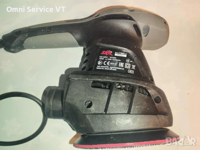 Орбитален шлайф 125 мм Skil, снимка 2 - Други инструменти - 51919901