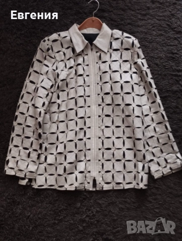 Дизайнерско яке от естествена кожа