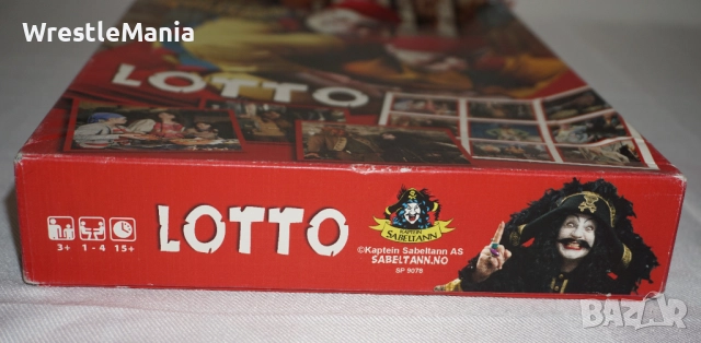 Vintage Рядка Настолна Игра Lotto Captain Sabertooth The King At Sea от 1999г, снимка 18 - Игри и пъзели - 52178158