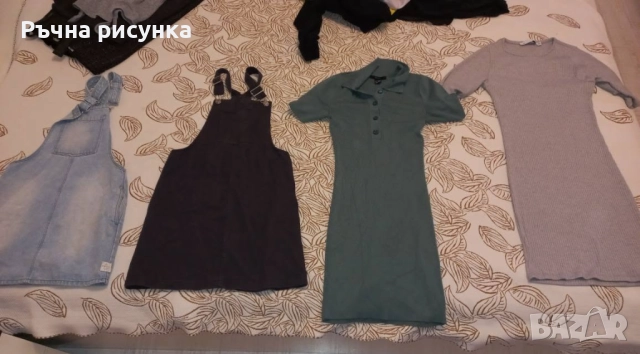 Огромен сет дрехи за момиче възраст 10-11 години -всичко за общо 50лв+ подарък яке, снимка 4 - Детски комплекти - 29659851