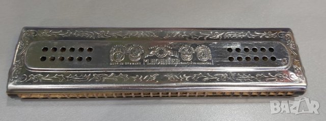 VINTAGE M. HOHNER THE ECHO HARF HARMONICA BELL, снимка 2 - Антикварни и старинни предмети - 36836719