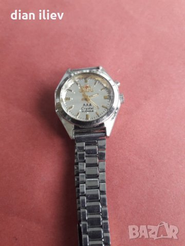 Стар дамски механичен часовник -Ориент, снимка 4 - Антикварни и старинни предмети - 26579534
