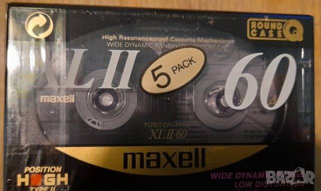 Maxell XL II 60 хромни аудио касети OVP 