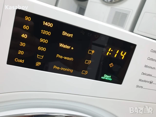 Miele W1 Selection Пералня Миеле 12м Гаранция, снимка 2 - Перални - 50599060