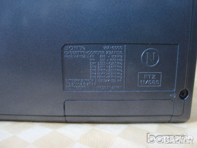 Sony Walkman WA-6000 Radiorecorder , снимка 13 - Радиокасетофони, транзистори - 43265410