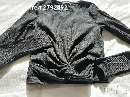 Къса блуза Zara, снимка 1 - Блузи с дълъг ръкав и пуловери - 44065513