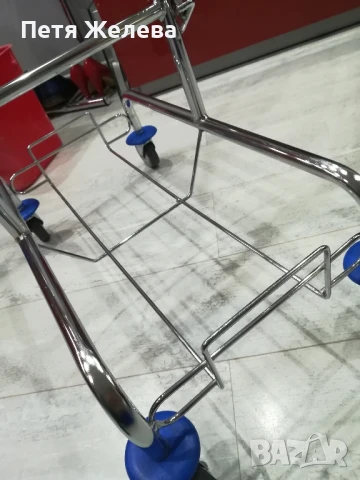 Професионална почистваща количка от хромирана стомана и 2х25л кофи, снимка 18 - Мопове, кофи, четки и метли - 50712391