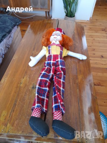 Стара кукла,клоун #11, снимка 1 - Други ценни предмети - 37760188