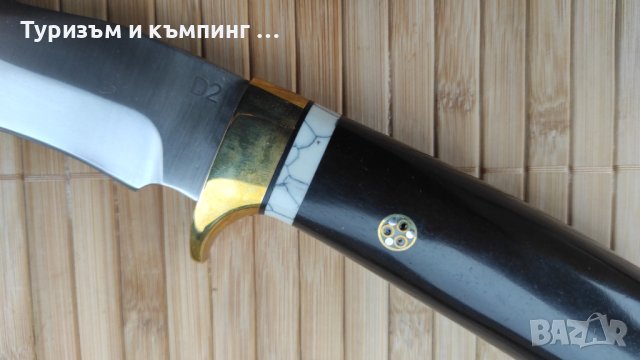 Ловен нож /ръчна изработка и стомана D2 /, снимка 10 - Ножове - 43330068