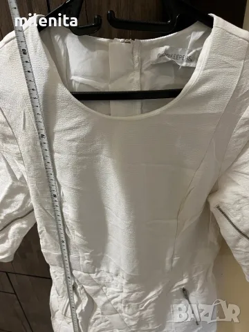 Красива и секси бяла рокля, XS/S размер, снимка 6 - Рокли - 48988773