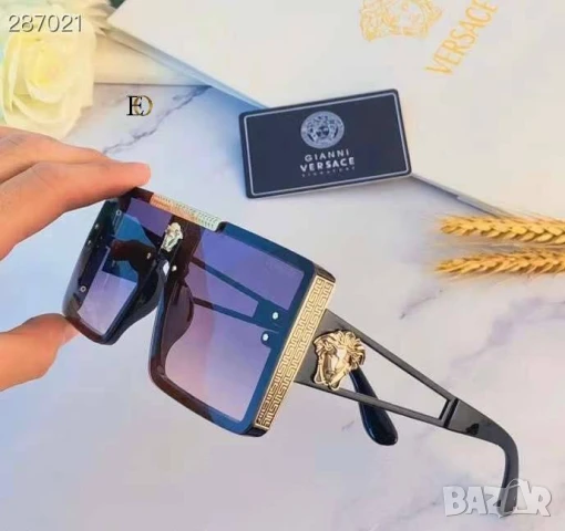 очила с калъф, кутия и ув защита versace , снимка 4 - Слънчеви и диоптрични очила - 50744583