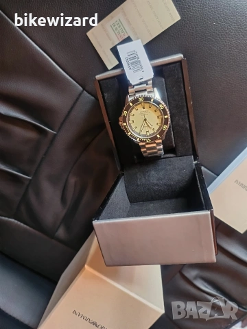 Emporio Armani - Sea Explorer 200m Automatic мъжки автоматичен часовник НОВ, снимка 9 - Мъжки - 53469389