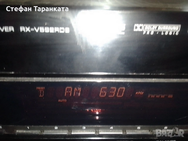 YAMAHA - 7 канален усилвател със радио тунер , снимка 3 - Ресийвъри, усилватели, смесителни пултове - 53157145