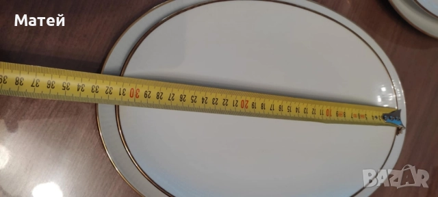 Комплект от 4 броя порцеланови чинии* Германия* Обща цена , снимка 8 - Чинии - 52438630