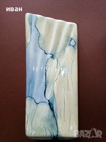 Комплект от две стари малки вази +пепелник., снимка 13 - Вази - 36649626