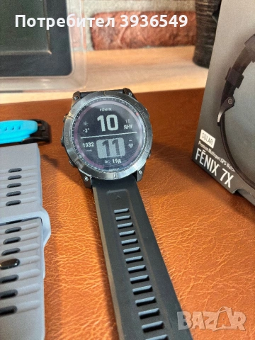 Garmin Fenix 7x Solar, снимка 3 - Смарт часовници - 53154776
