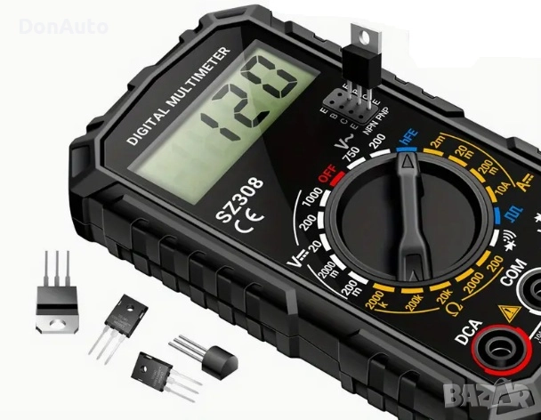 Цифров мултиметър, снимка 5 - Аксесоари и консумативи - 51830097