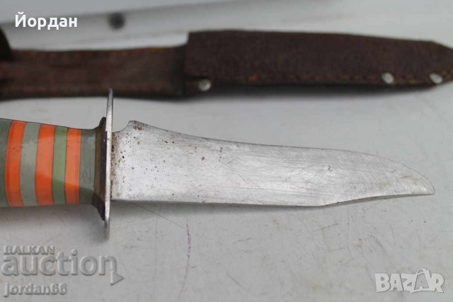 Стар ловен нож , снимка 5 - Антикварни и старинни предмети - 39076688