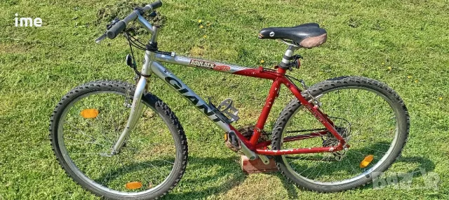 Велосипед НОМЕР 03. Giant. 26 цола, 21 скорости. Алуминиева рамка. 45 см от седалката до... 