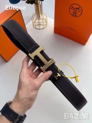 колани от естествена кожа в кутия hermes , снимка 12 - Колани - 53216874