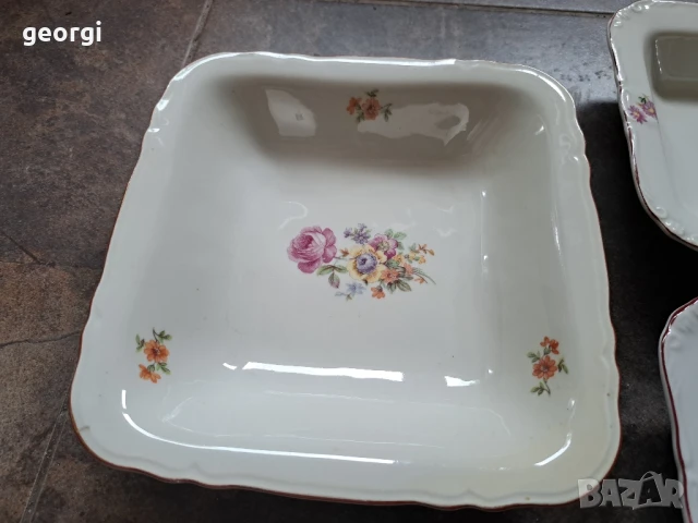 3 купи стар български порцелан 26/1, снимка 6 - Антикварни и старинни предмети - 50493619