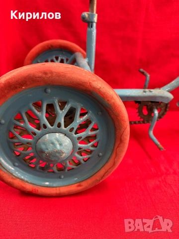 Старо детско колело триколка!, снимка 4 - Антикварни и старинни предмети - 53512271