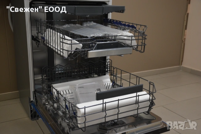 Съдомиялна за вграждане XXL SIEMENS SX95EX12CE openAssist iQ500, снимка 7 - Съдомиялни - 53333816