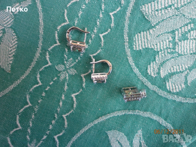 Рядък  комплект майсторска изработка маркировка  на  трите 925, снимка 12 - Антикварни и старинни предмети - 52605183