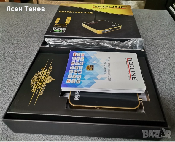 Сателитен приемник Redline Golden Box, снимка 5 - Приемници и антени - 53483095